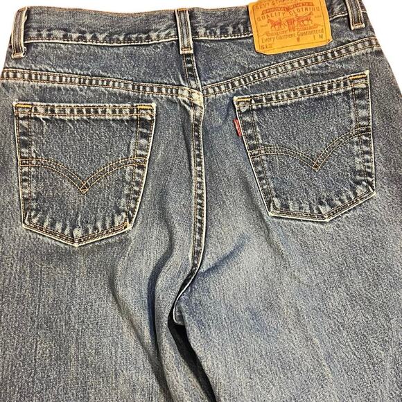 Vintage Levi’s 512 Women’s Size 12 Petite M Relaxed Fit Tapered Leg Y2K 90s USA - Picture 3 of 9